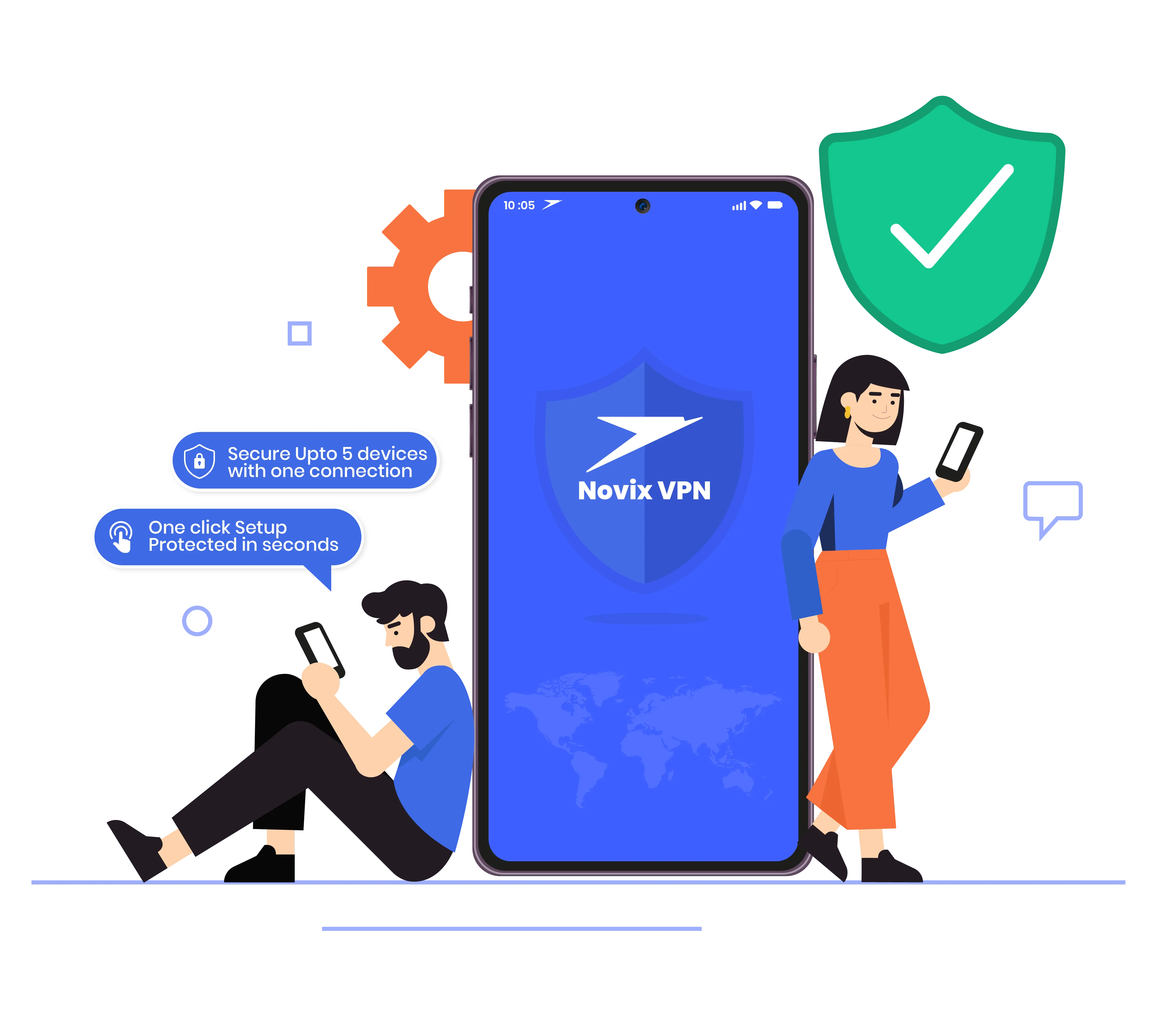 Novix VPN on various devices
